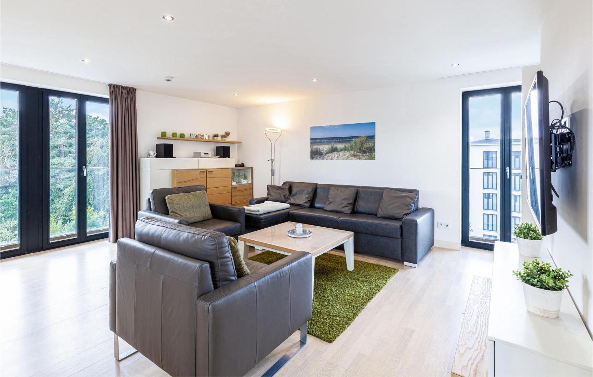 Апартаменты Penthouse Garden Остзебад Бинц Экстерьер фото